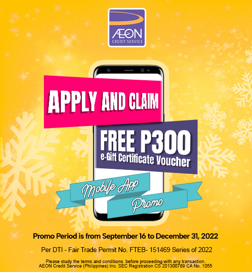Apply and Claim Free P300 eGC Voucher Mobile App Promo