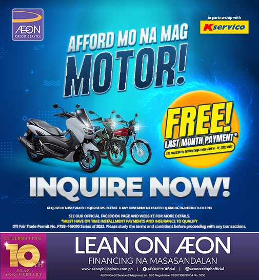Motorcycle Loan sa KServico - AEON Philippines